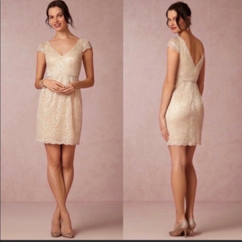 Anthropologie Jenny Yoo Lace Dress
